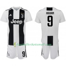 Fußballtrikots Juventus Turin Higuain 9 Kinder 2018-2019 Kurzarm Heimtrikotsatz kaufen
